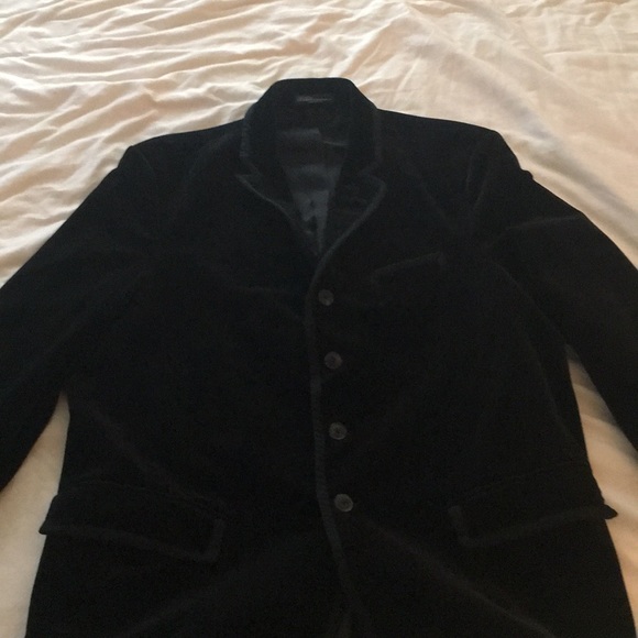 Men’s velvet blazer - Picture 1 of 7